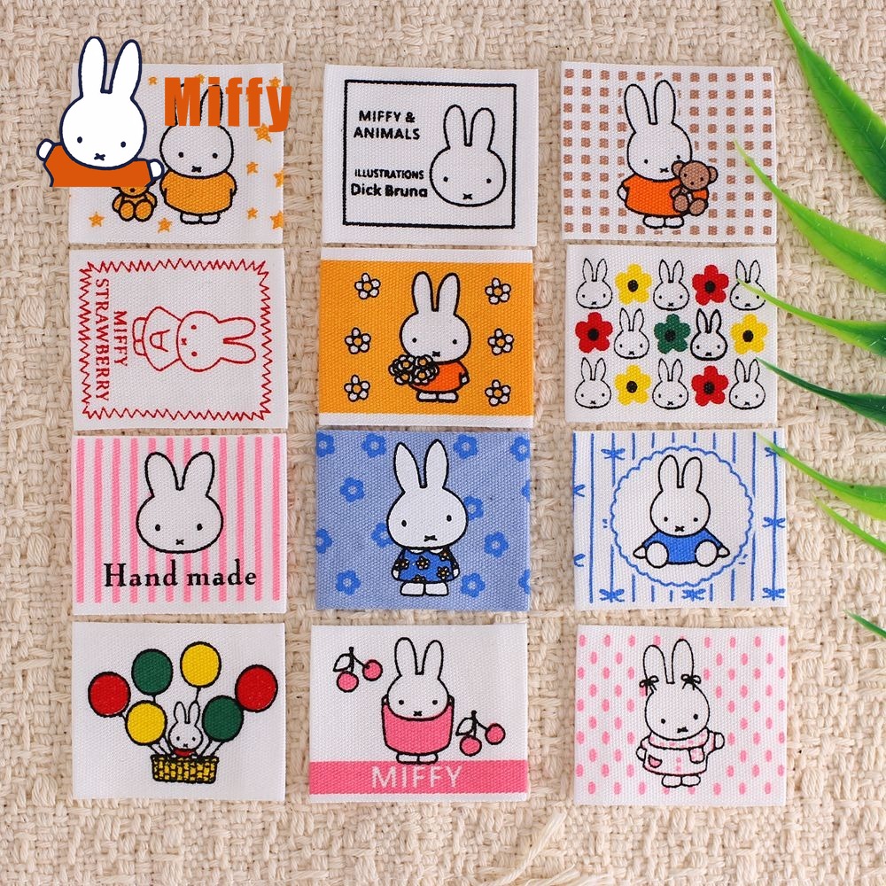 Embellishments For Scrapbooking - Kawaii Miffy stoffen patch schattig konijn