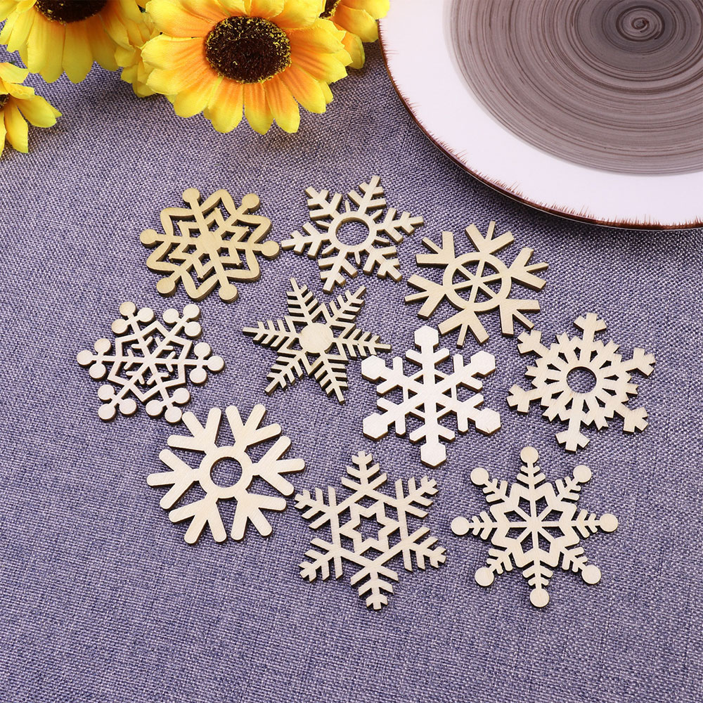 Christmas Craft Embellishment - 10 stks Kerstboom Decoratie DIY Diverse