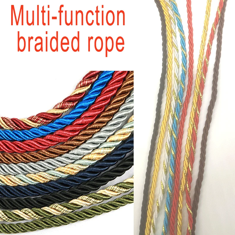 Cord Trim Twisted - 3mm 10m gedraaid koord touw trim