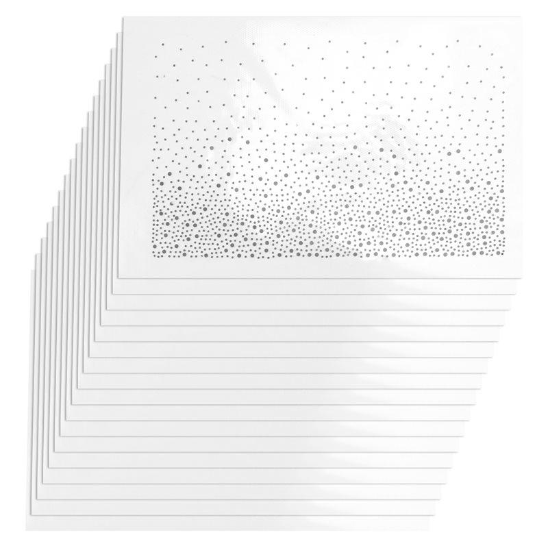 Hotfix Rhinestone Sheet - A53Q-Glitter Hotfix Strass Steentjes 17 Vellen
