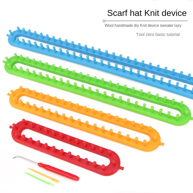 Pom Pom Maker Tool - Weven Loom Breikit, Plastic Pompom, Sok