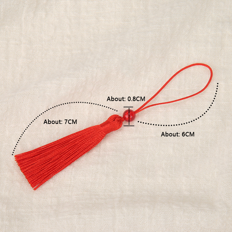 10st Polyester Zijden Kwastje  - Beaded Trim Fringe recensie en prijs