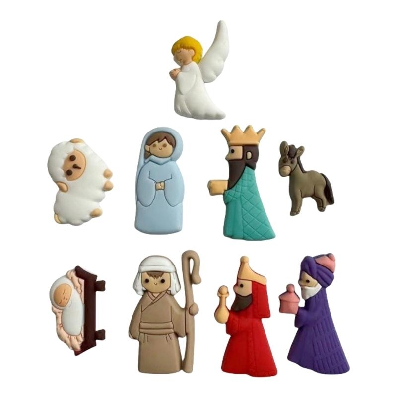 G6KF 9PCS/SET NATIONCY Scene P - Christmas Craft Embellishment recensie en prijs