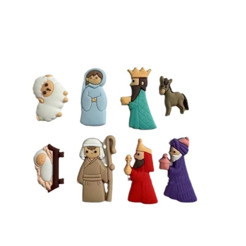 G6KF 9PCS/SET NATIONCY Scene P - Christmas Craft Embellishment recensie en prijs