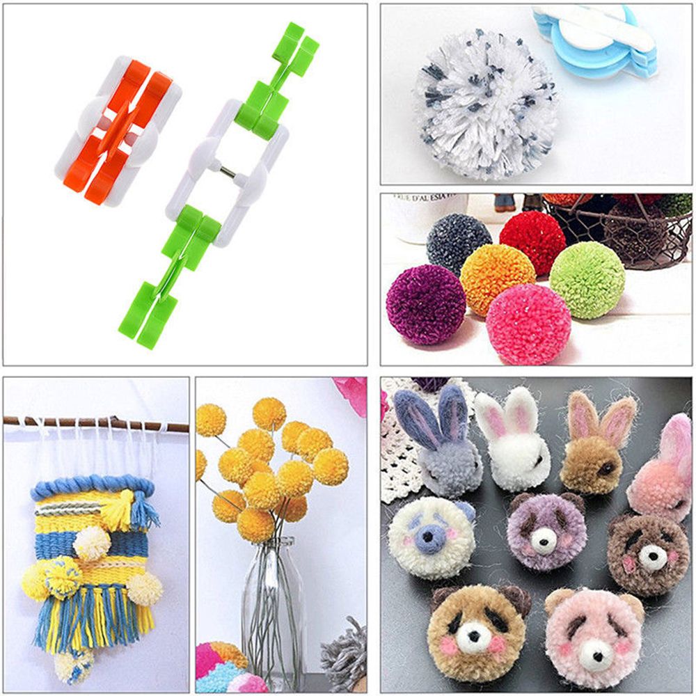 2 stks/partij Mode Naald Craft - Pom Pom Maker Tool recensie en prijs