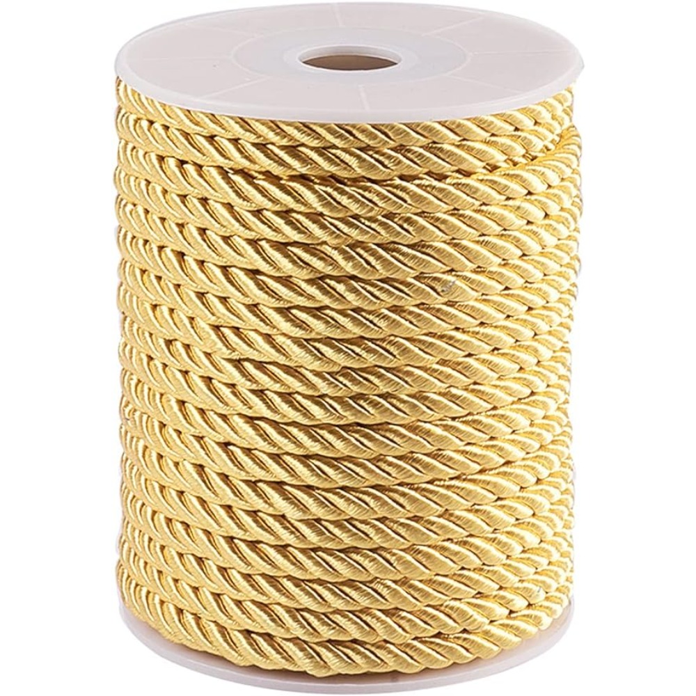 5Mm 18 Yards Gedraaid Goud Tou - Cord Trim Twisted recensie en prijs