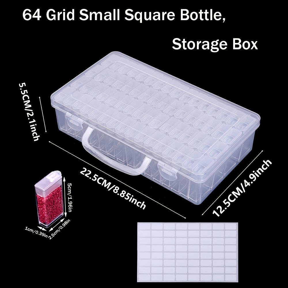 1/2/3/4Pack 64gird Diamond Pai - Craft Embellishment Storage recensie en prijs