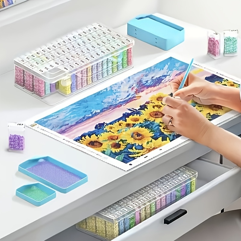 1/2/3/4Pack 64gird Diamond Pai - Craft Embellishment Storage recensie en prijs