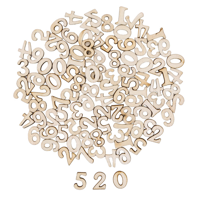 100 Stuks Letters Houten Alfab - Embellishments For Scrapbooking recensie en prijs