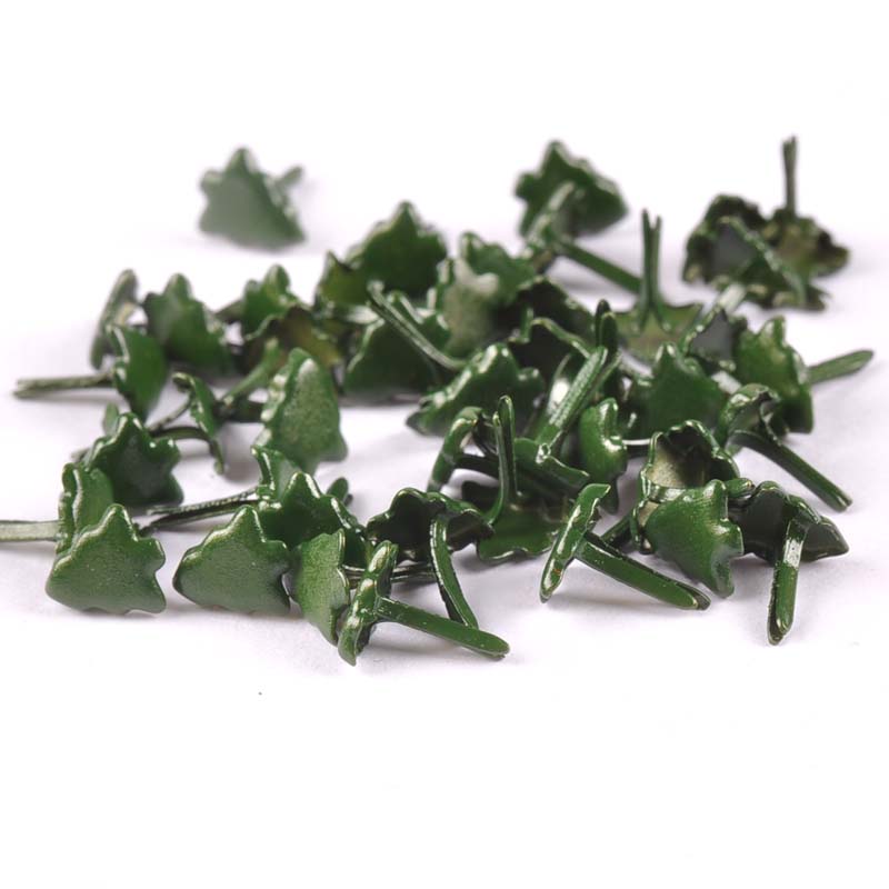 50 Stuks Mini Kerstboom Brads  - Christmas Craft Embellishment recensie en prijs