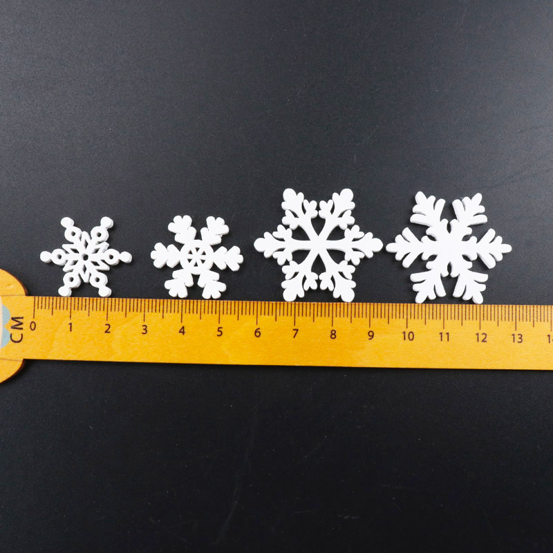 20 stuks Houten Kerst Sneeuwvl - Christmas Craft Embellishment recensie en prijs