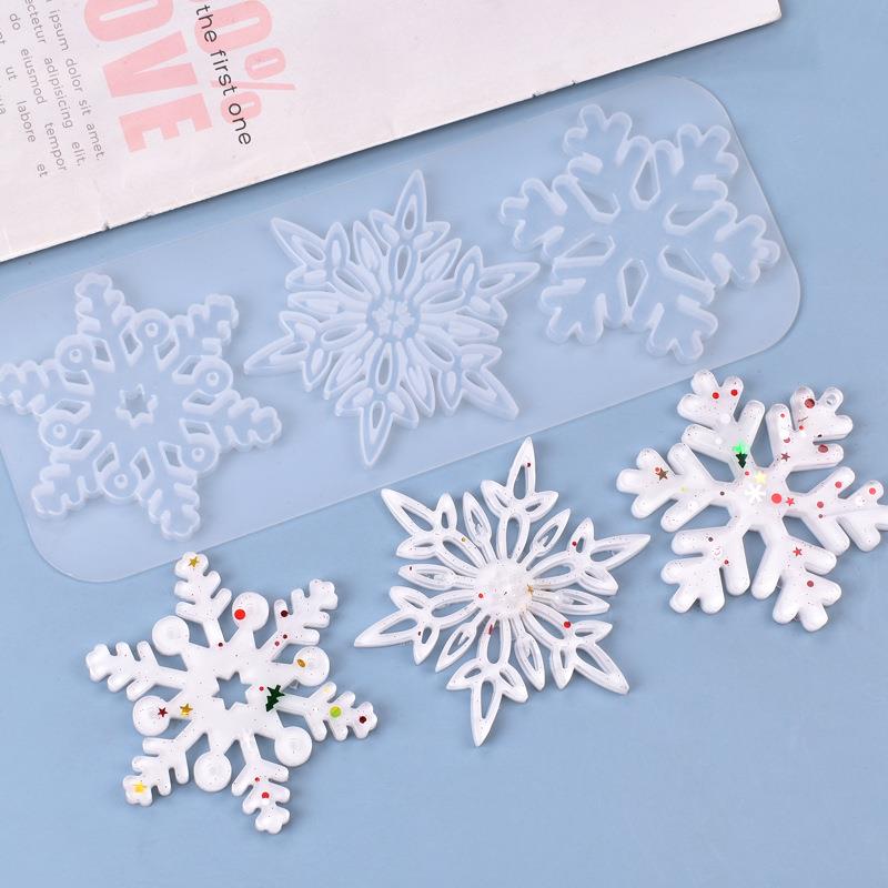 Kerst Holle Sneeuwvlok Ornamen - Christmas Craft Embellishment recensie en prijs