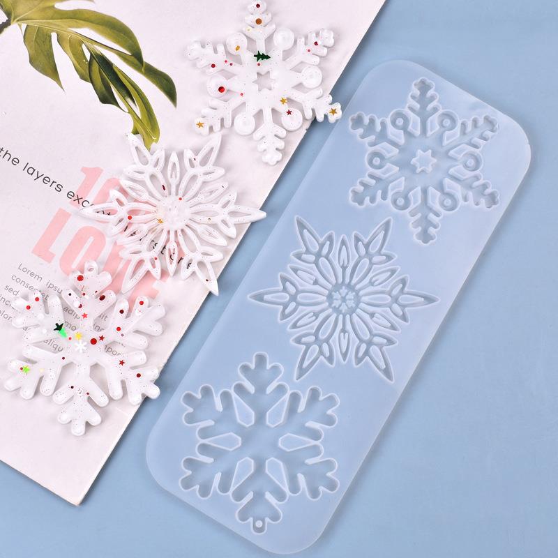Kerst Holle Sneeuwvlok Ornamen - Christmas Craft Embellishment recensie en prijs