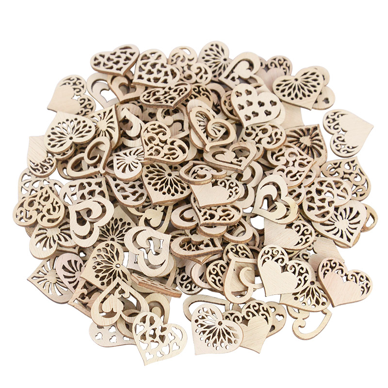 50/100 Stuks Uitgeholde Hart P - Embellishments For Scrapbooking recensie en prijs