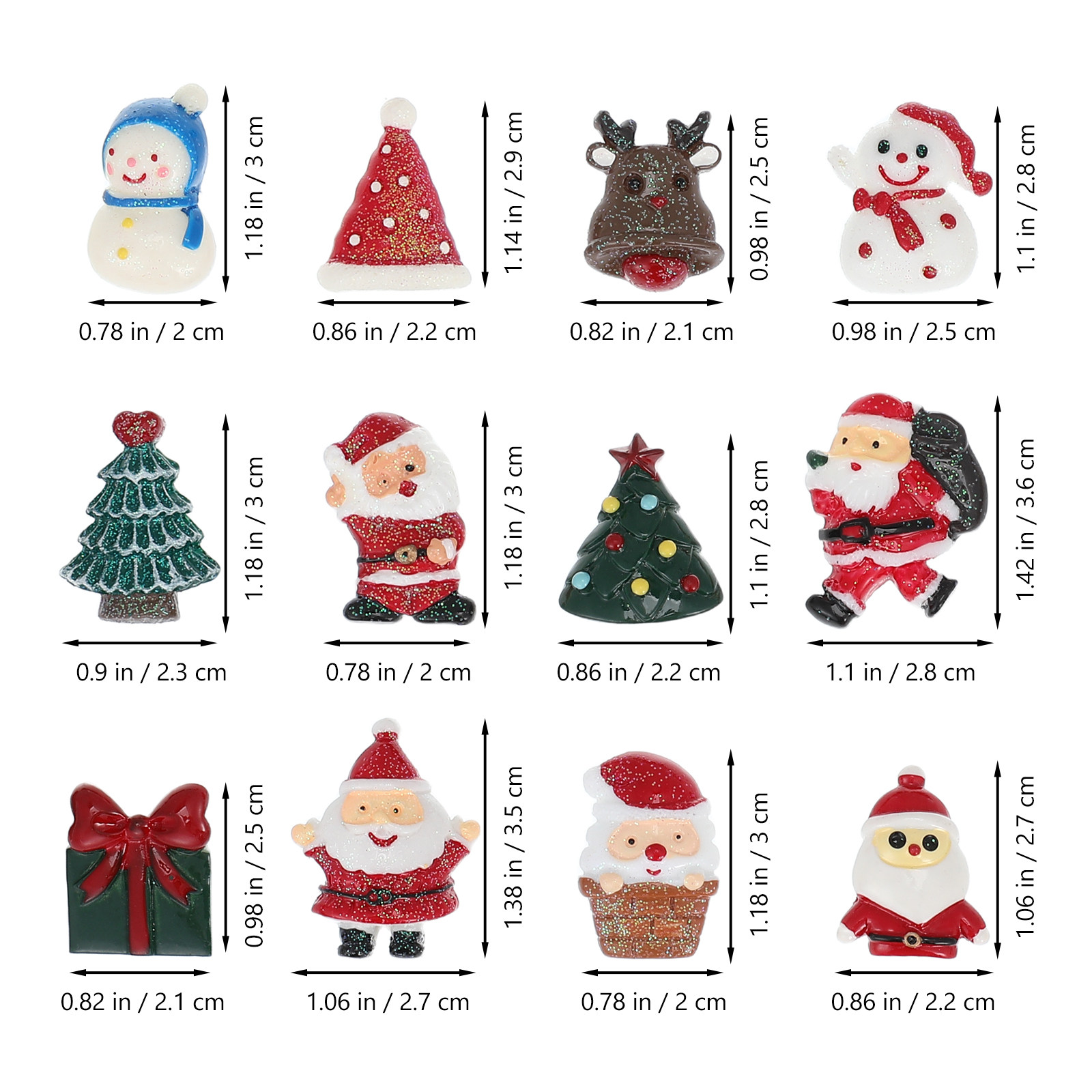 50 stuks versieringen voor ker - Craft Embellishments recensie en prijs
