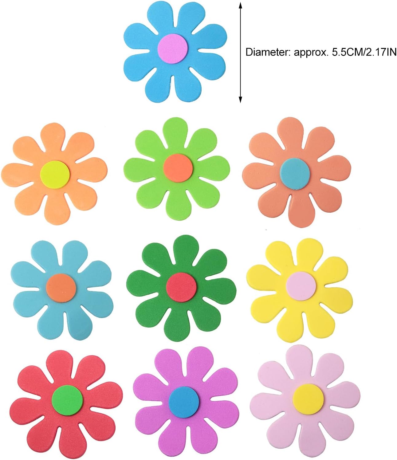 3D bloemenfoamstickers Lente k - Craft Embellishments recensie en prijs