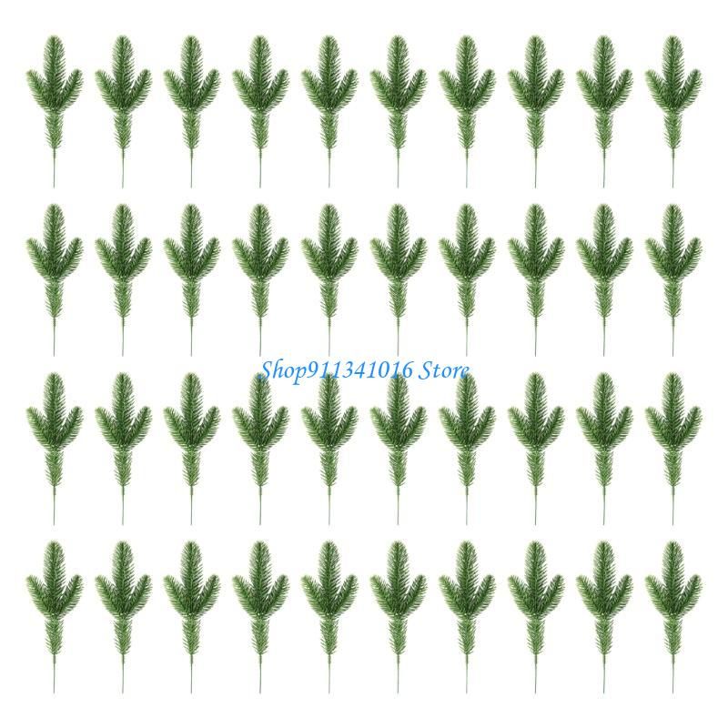 Bulk 40 kunstmatige kerstpijnb - Christmas Craft Embellishment recensie en prijs