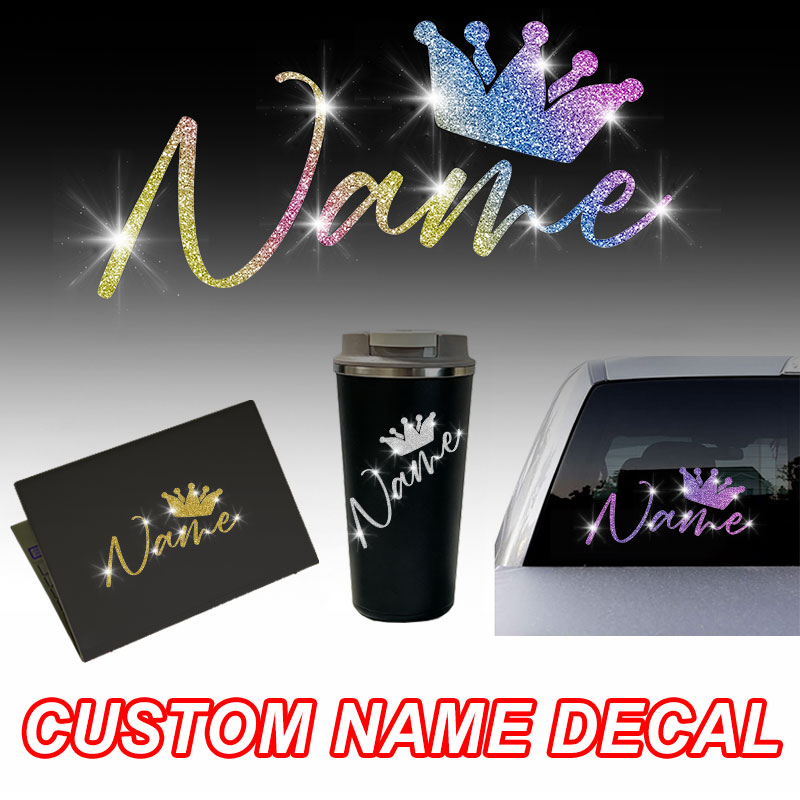 1PC aangepaste glitterkroon en - Glitter Vinyl Roll recensie en prijs