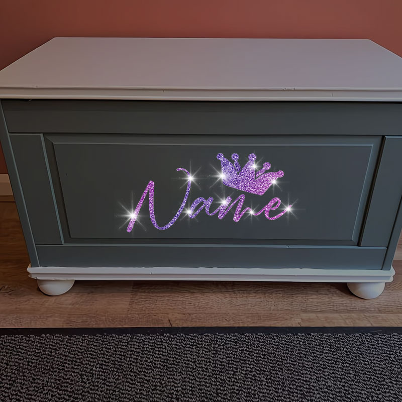 1PC aangepaste glitterkroon en - Glitter Vinyl Roll recensie en prijs