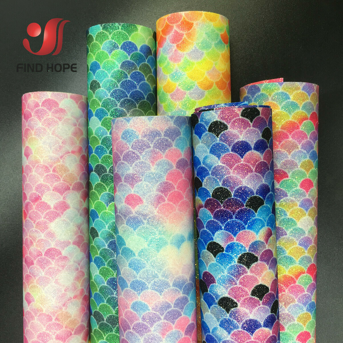 Zeemeermin Regenboog Iriserend - Glitter Vinyl Roll recensie en prijs