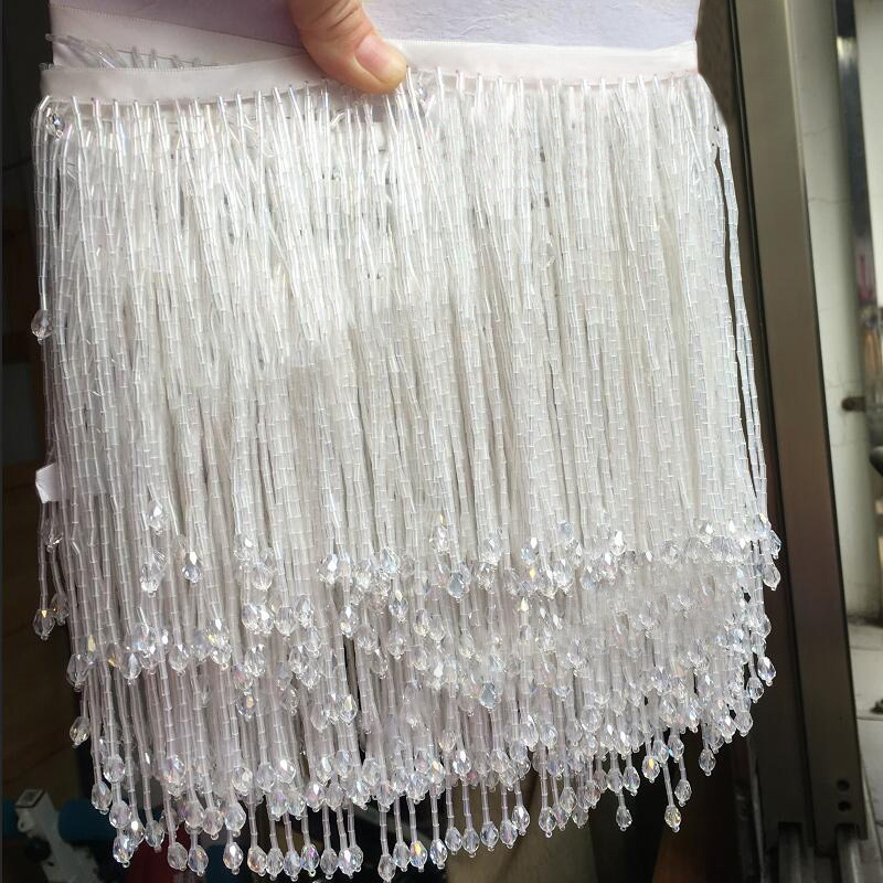 90X15Cm Crystal Kwastje Kant K - Beaded Trim Fringe recensie en prijs