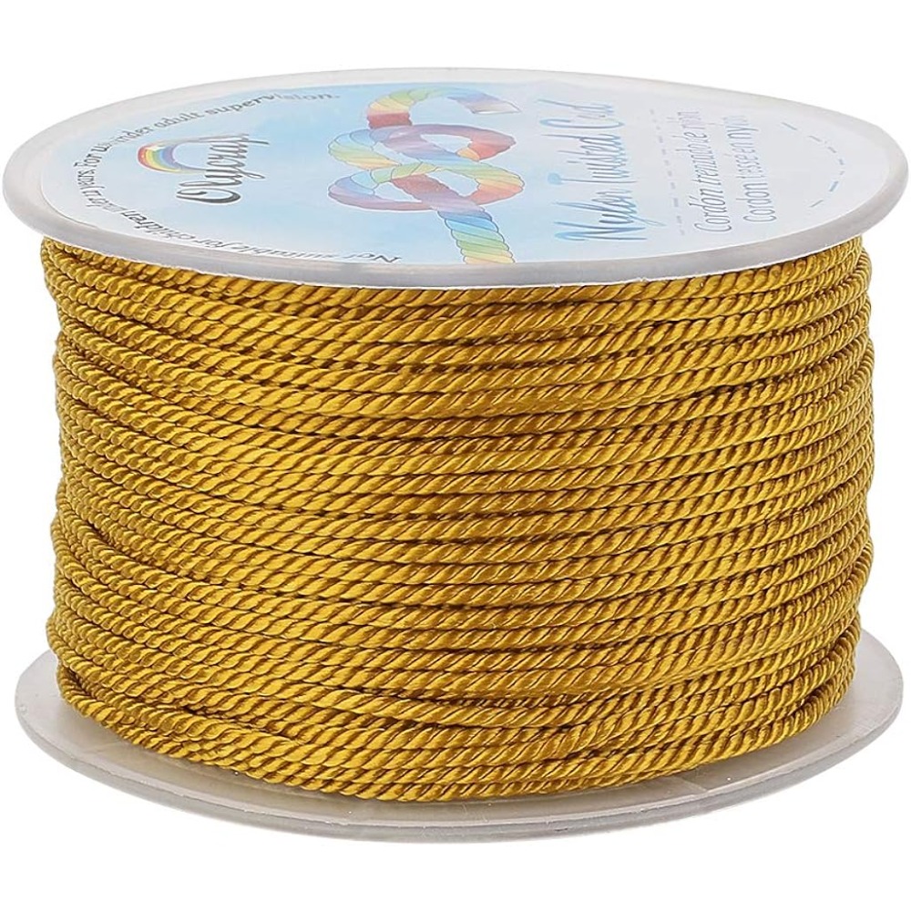 55 Yard 1Mm Gedraaid Satijn Ny - Cord Trim Twisted recensie en prijs