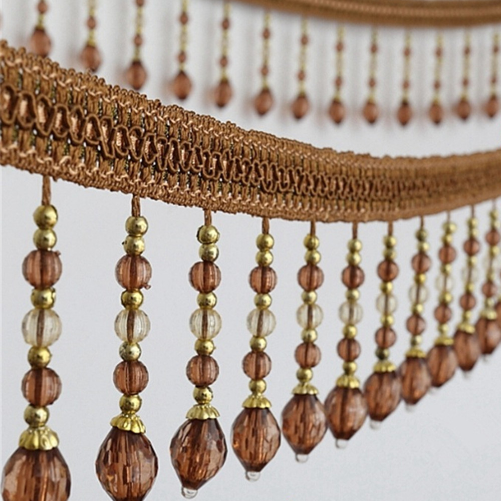 12 yards gevlochten hangende k - Beaded Trim Fringe recensie en prijs
