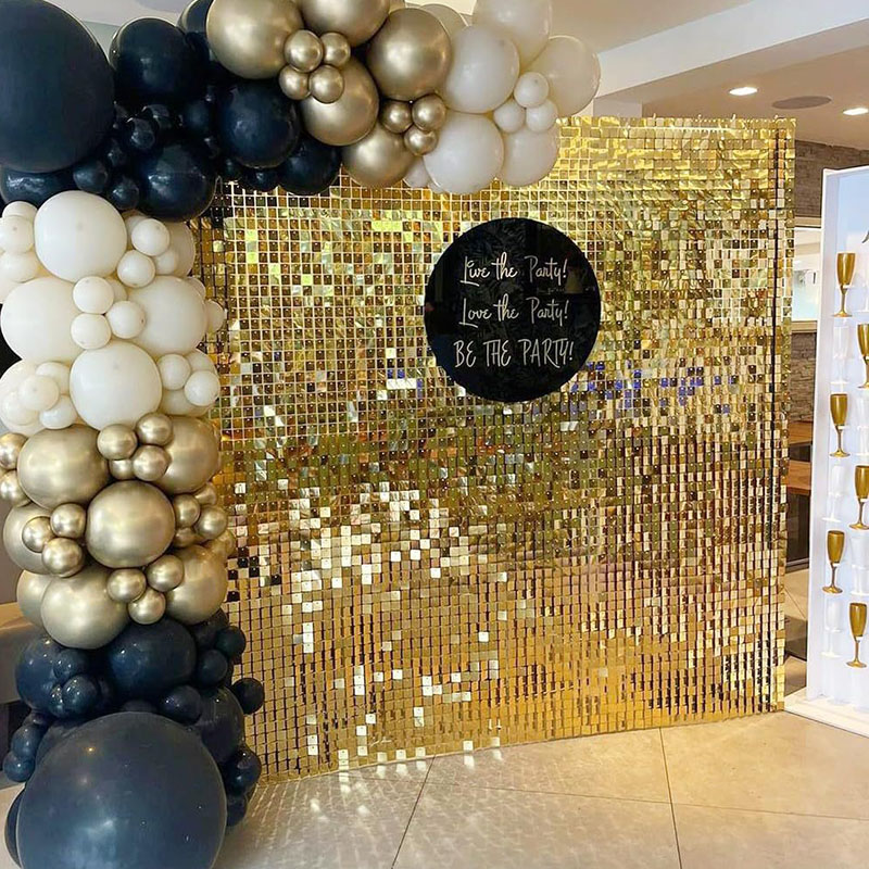 6-27 stuks licht gouden glanze - Sequin Fabric Panel recensie en prijs