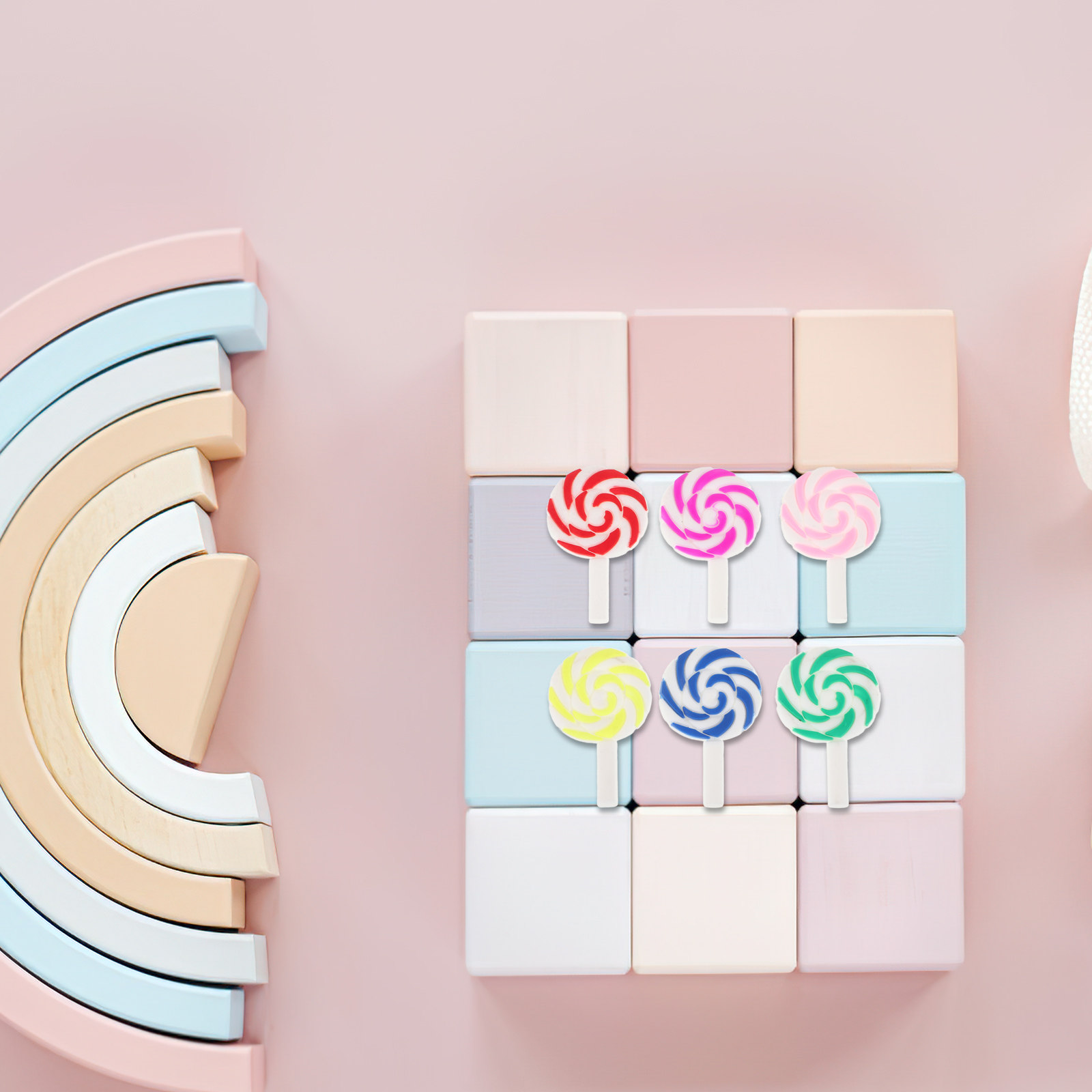 36 stuks levendige regenbooglo - Craft Embellishments recensie en prijs