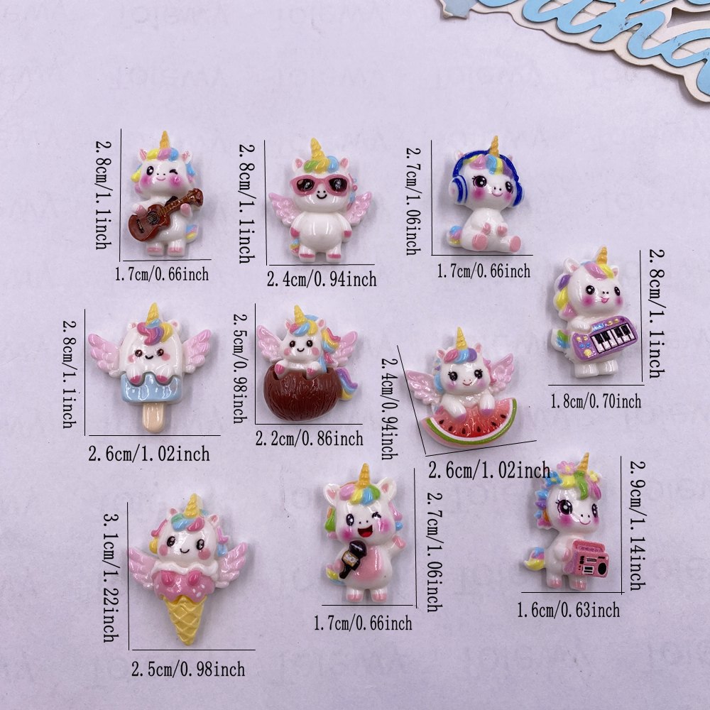 10 stuks hars kleurrijke carto - Christmas Craft Embellishment recensie en prijs