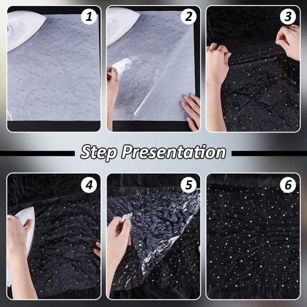 10 velletjes glitter hotfix st - Hotfix Rhinestone Sheet recensie en prijs