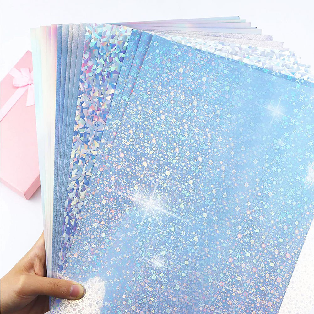 Glitter zelfklevende stickers  - Glitter Vinyl Roll recensie en prijs