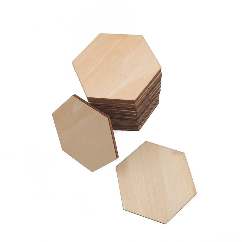 10-120mm Houten Zeshoek Blank  - Craft Embellishments recensie en prijs