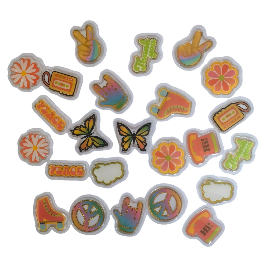 45 stuks schattige epoxysticke - Craft Embellishment World recensie en prijs