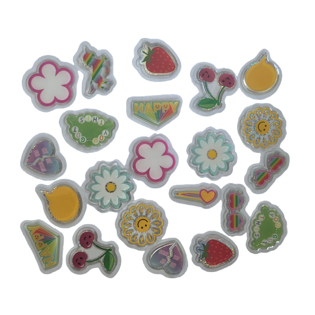 45 stuks schattige epoxysticke - Craft Embellishment World recensie en prijs