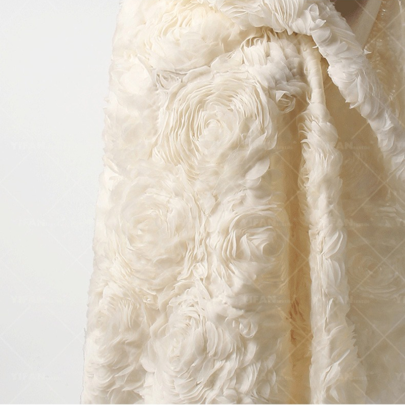 High-end textuur 3D plaat bloe - Crystal Mesh Fabric recensie en prijs