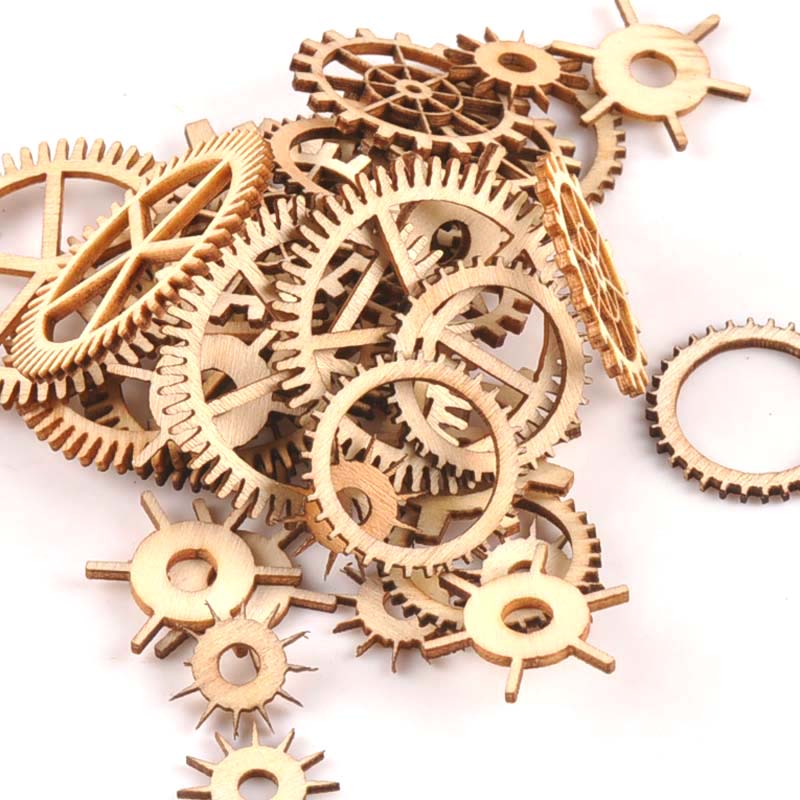 20-40Mm 36Pcs Unfinished Hout  - Embellishments For Scrapbooking recensie en prijs