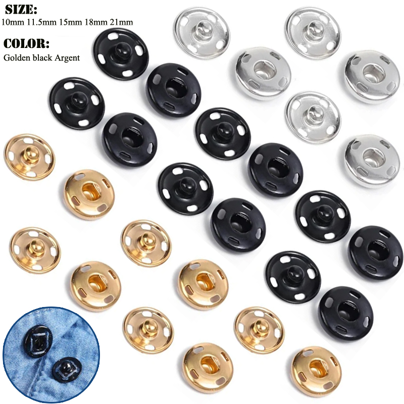 10/50 Set 8-10mm Metalen Opnaa - Iron On Stud Set recensie en prijs