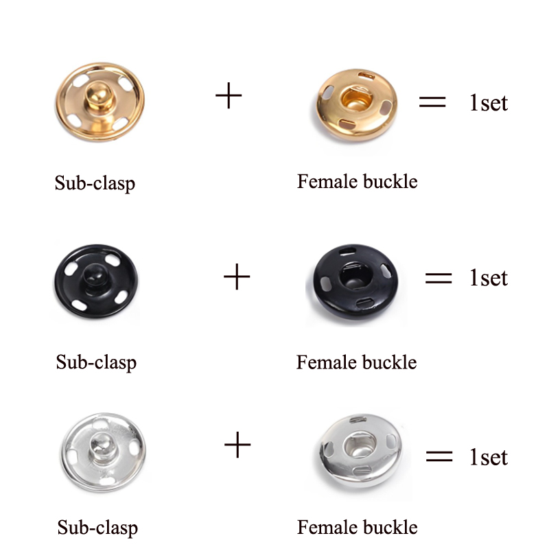 10/50 Set 8-10mm Metalen Opnaa - Iron On Stud Set recensie en prijs