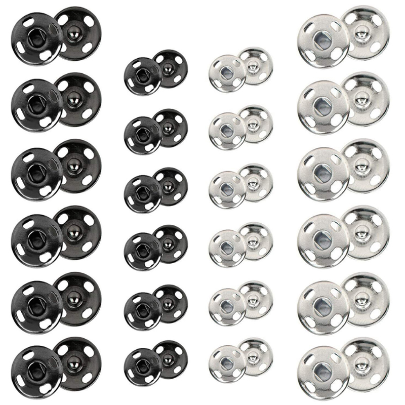 10/50 Set 8-10mm Metalen Opnaa - Iron On Stud Set recensie en prijs