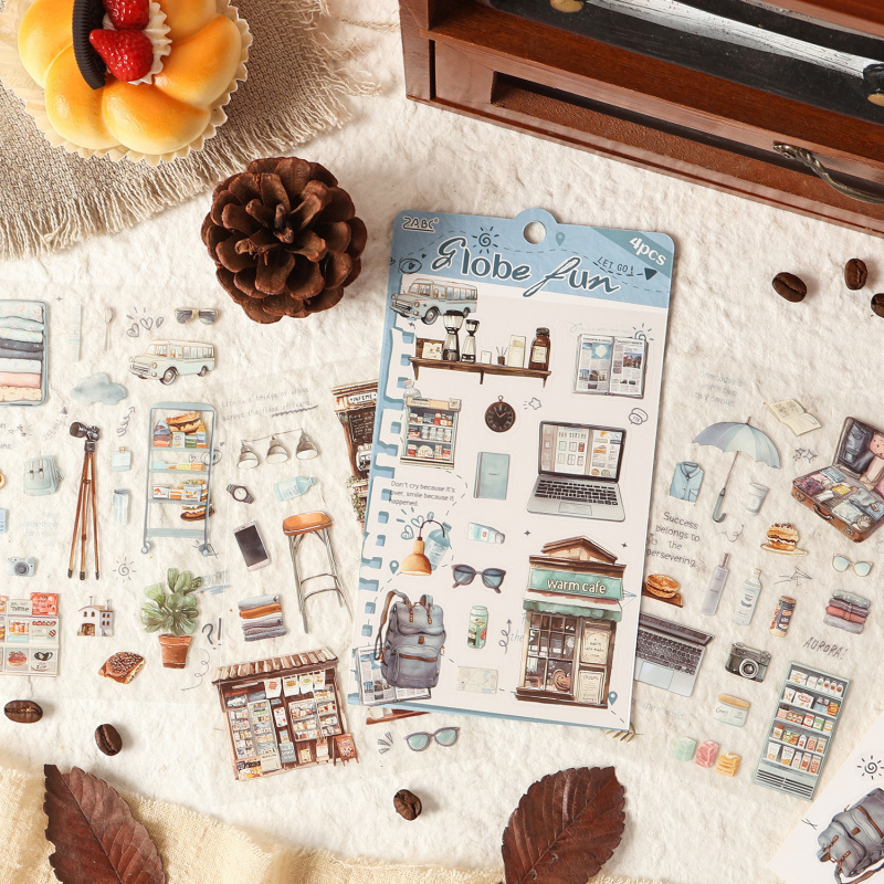4 stuks/verpakking Vintage Dag - Embellishments For Scrapbooking recensie en prijs