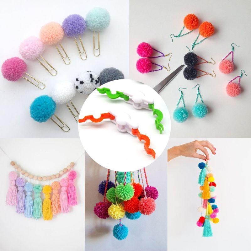 D8KF 2 stks Pom-Pom Maker voor - Pom Pom Maker Tool recensie en prijs