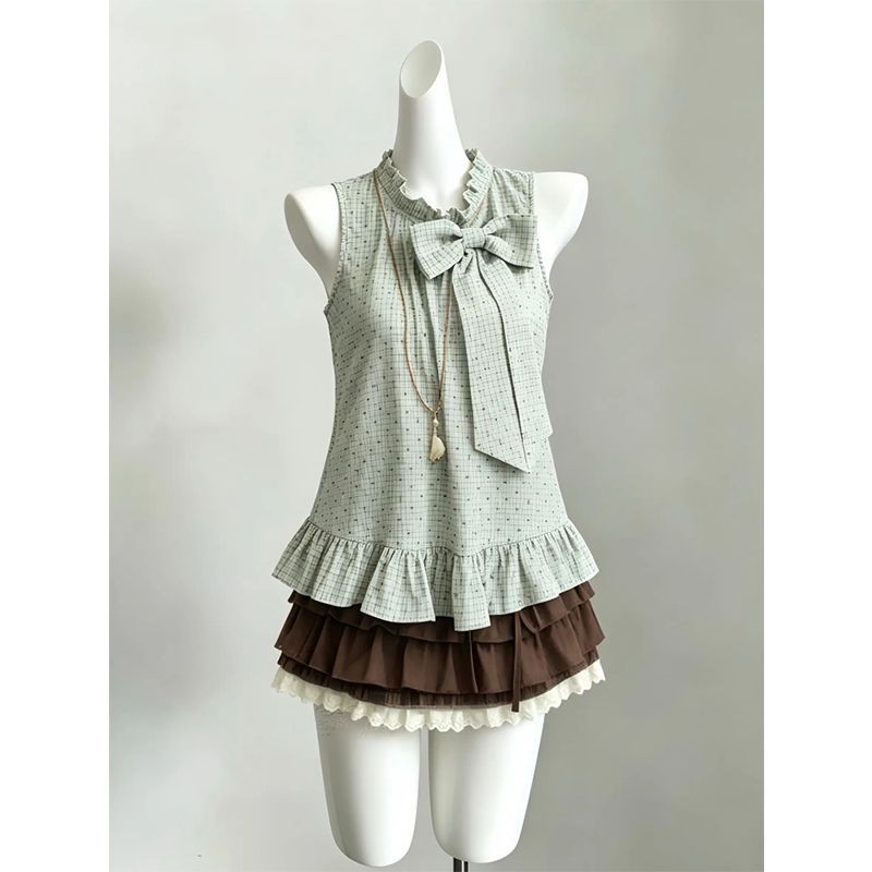Japanse Vintage Sweeti 2-delig - Elastic Lace Trim recensie en prijs