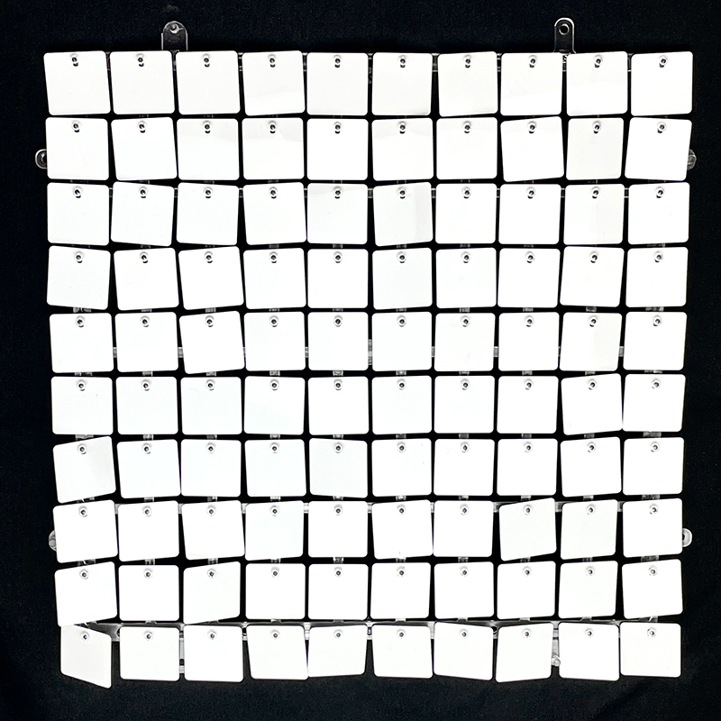 9/12/16/18 Stuks Witte Lovertj - Sequin Fabric Panel recensie en prijs