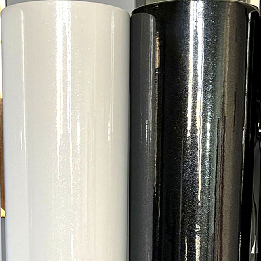50cm*600cm Hoogglans Witte Gli - Glitter Vinyl Roll recensie en prijs