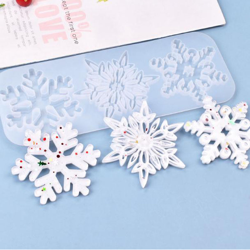 Kerst holle sneeuwvlok ornamen - Christmas Craft Embellishment recensie en prijs
