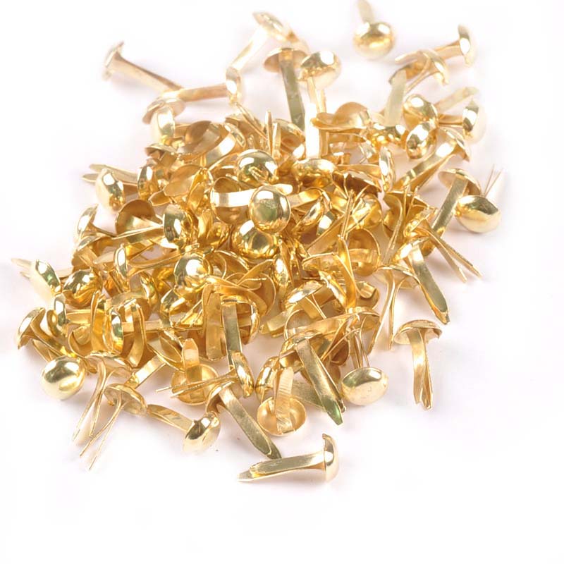100 Stuks Mix Ronde Brads Zilv - Embellishments For Scrapbooking recensie en prijs