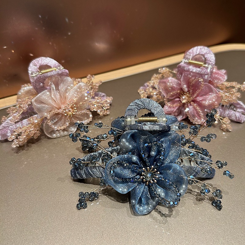 Elegante Koreaanse haaraccesso - Crystal Mesh Fabric recensie en prijs