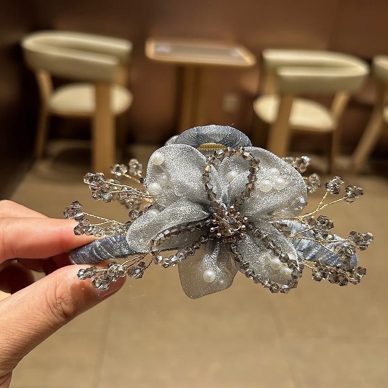 Elegante Koreaanse haaraccesso - Crystal Mesh Fabric recensie en prijs