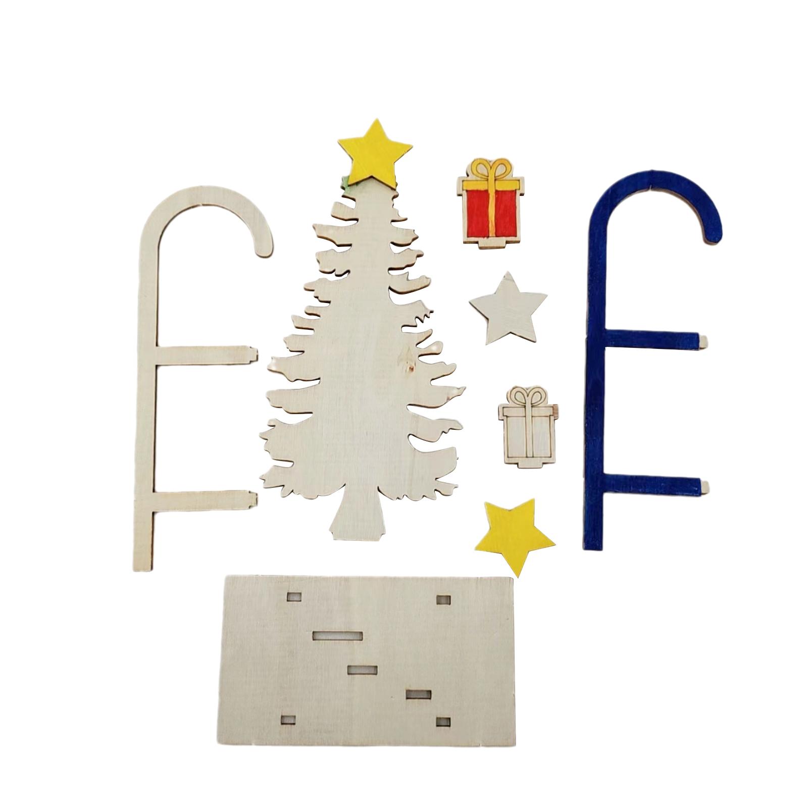 3x doe-het-zelf houten knutsel - Christmas Craft Embellishment recensie en prijs